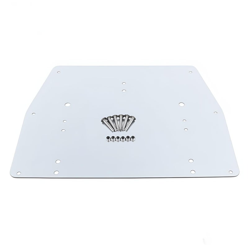 TCMI Tour Pack Pack Trunk Base Plate Inner Reinforcement Metal Plate Fit for Harley Davidson Touring Models FLT FLHT FLHTCU FLHRC Road King Street Glide Road Glide Electra Glide Ultra-Classic 1993-2013 - Image 3